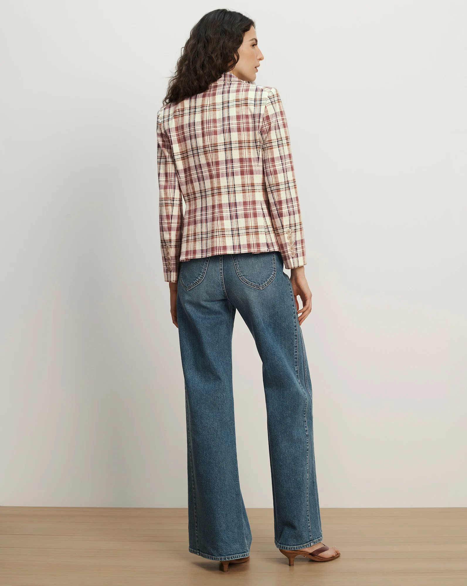 Tyra Plaid Dickey Jacket - Image 5