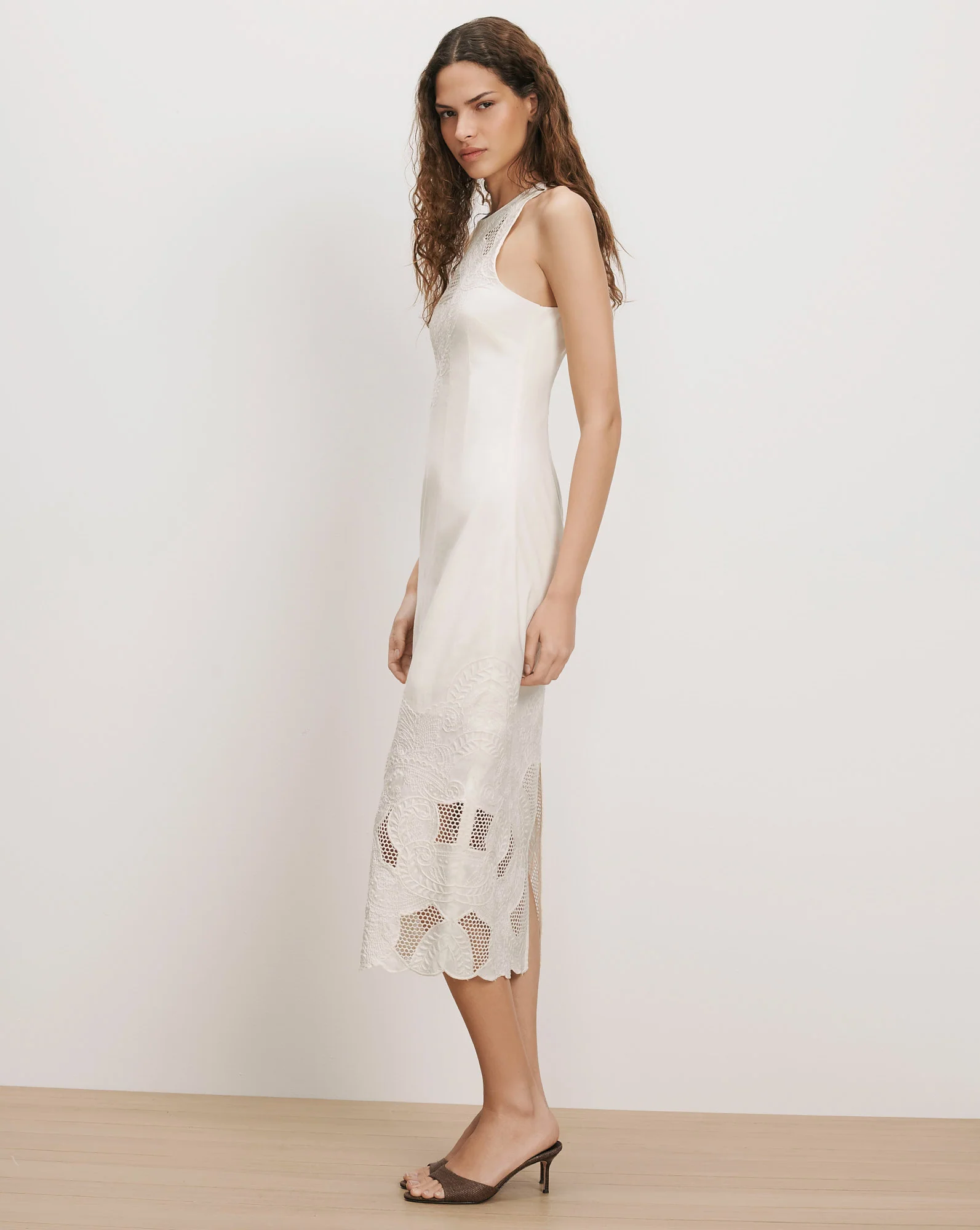 Upten Eyelet Midi Dress - Image 2