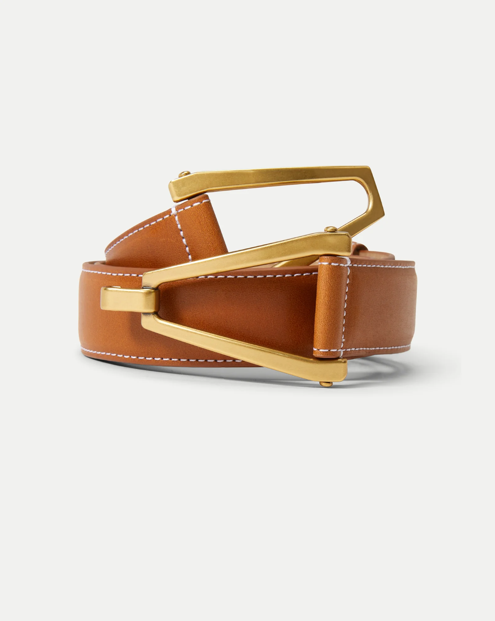 V Leather Belt - Image 3