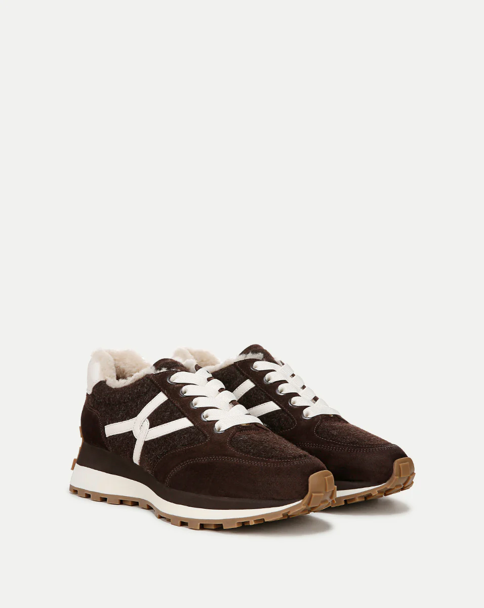 Valentina Shearling Sneaker - Image 2