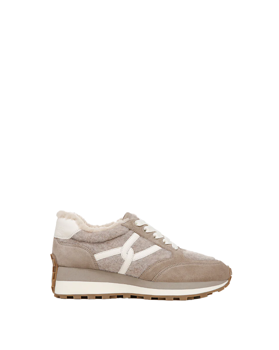 Valentina Shearling Sneaker - Image 6