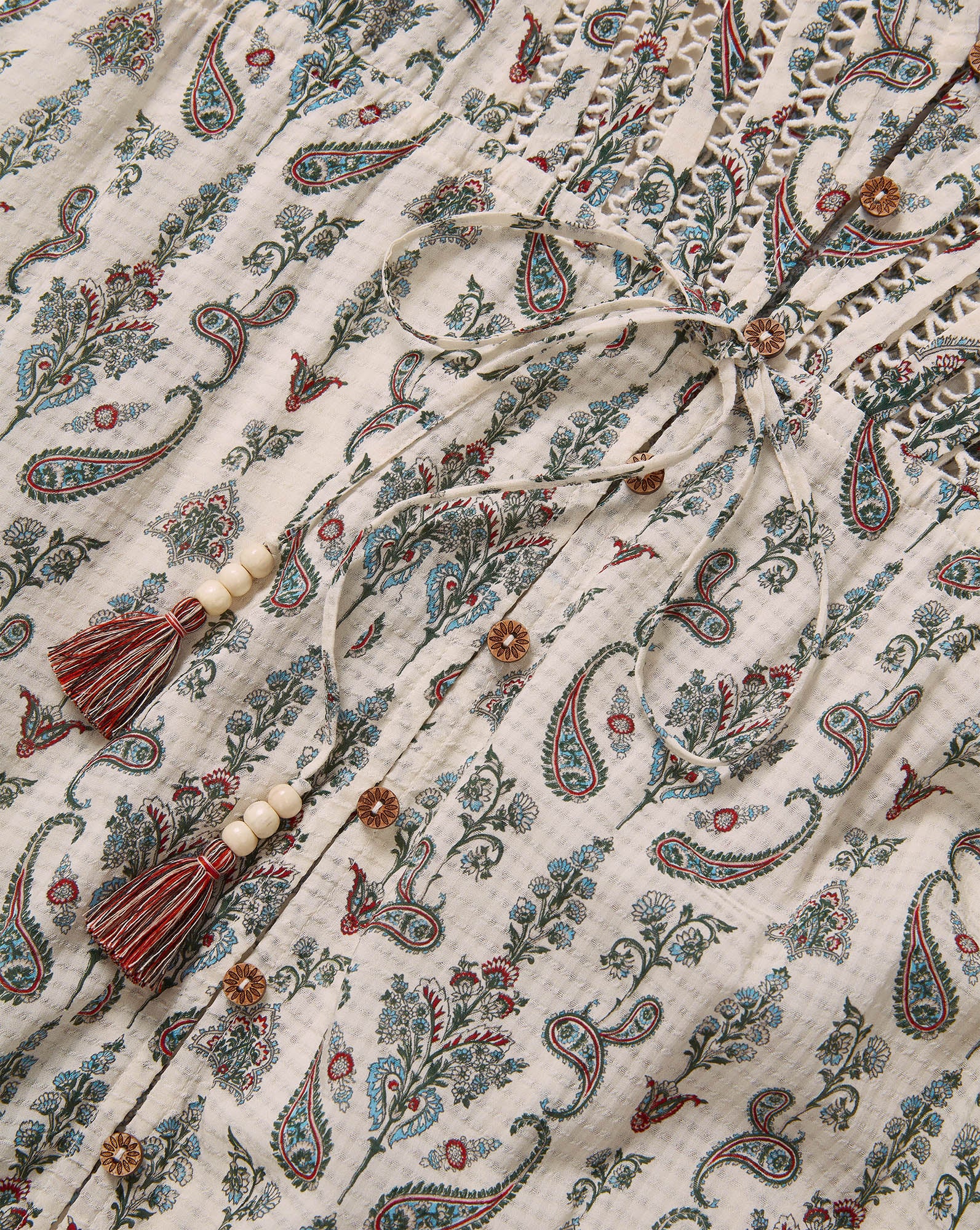 Vani Paisley Midi Dress - Image 4