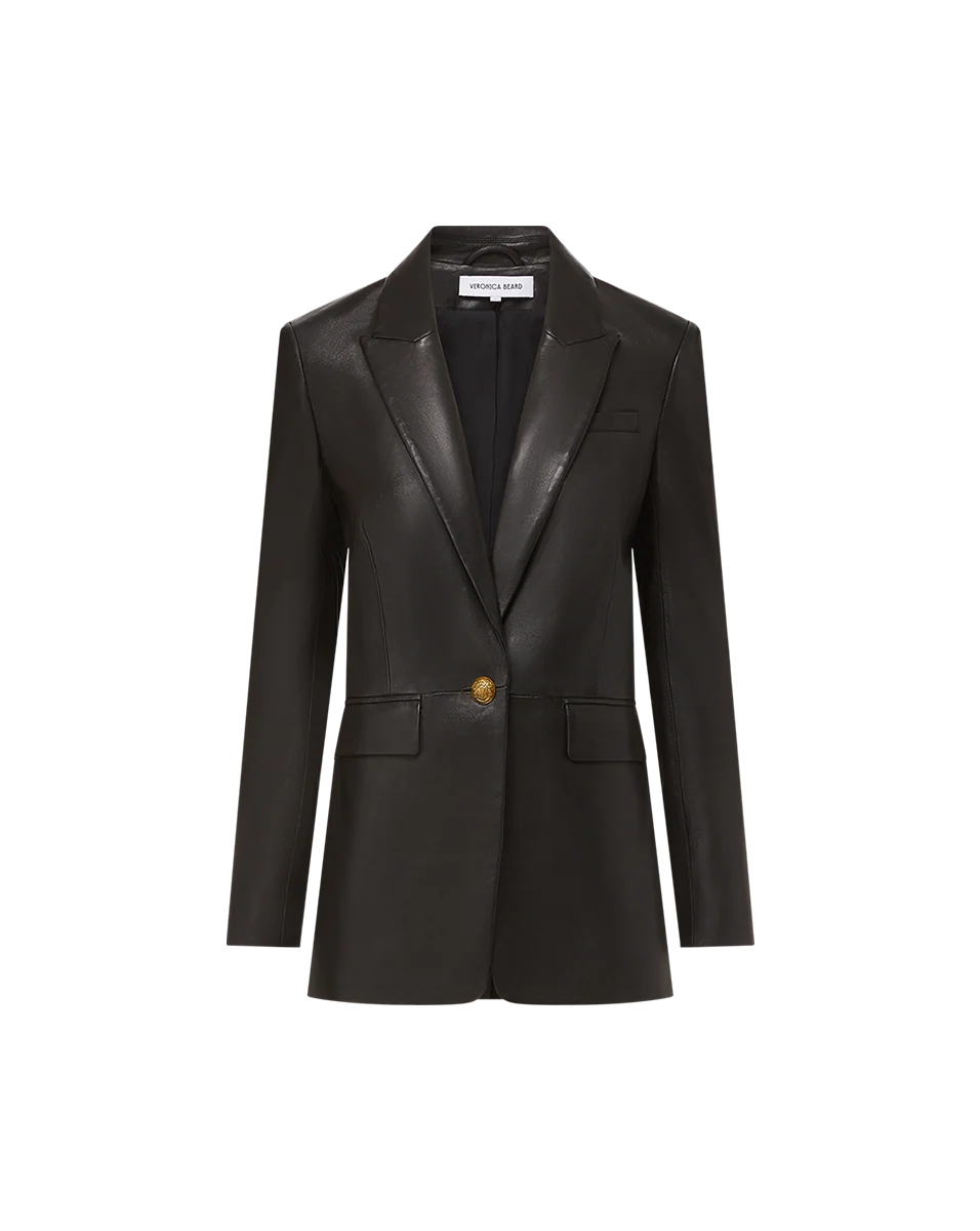 Vega Leather Dickey Jacket - Image 8