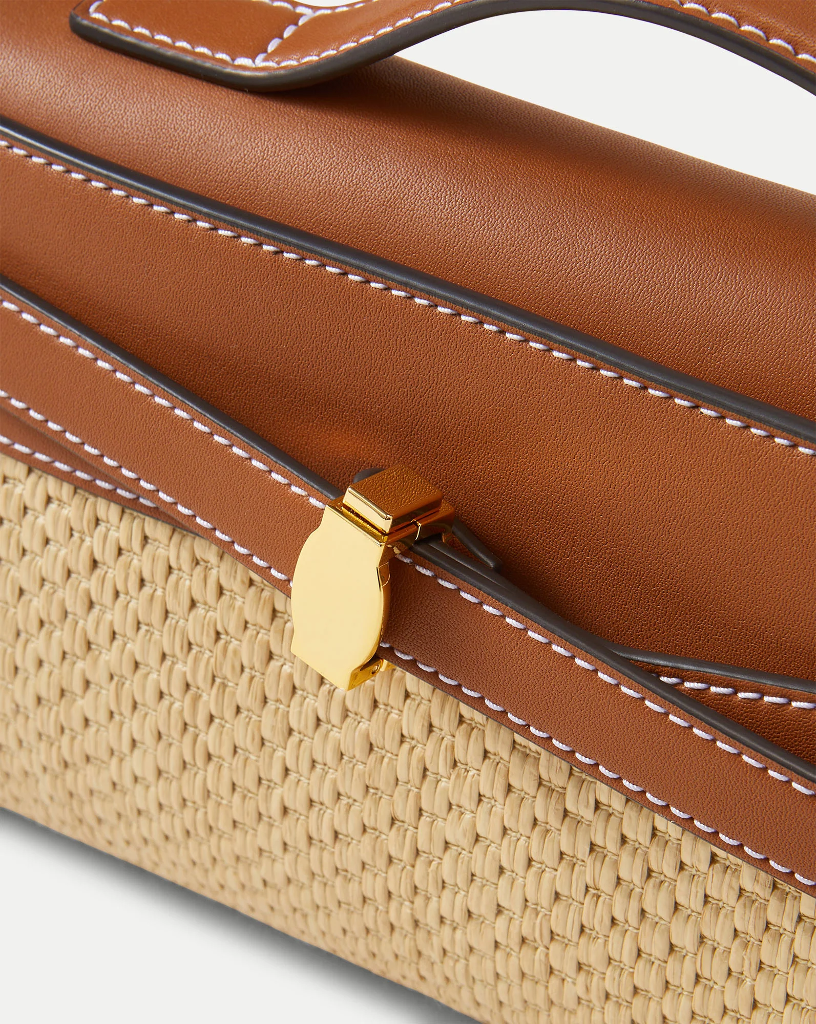 Veronica Beard Raffia Dash Clutch - Image 3