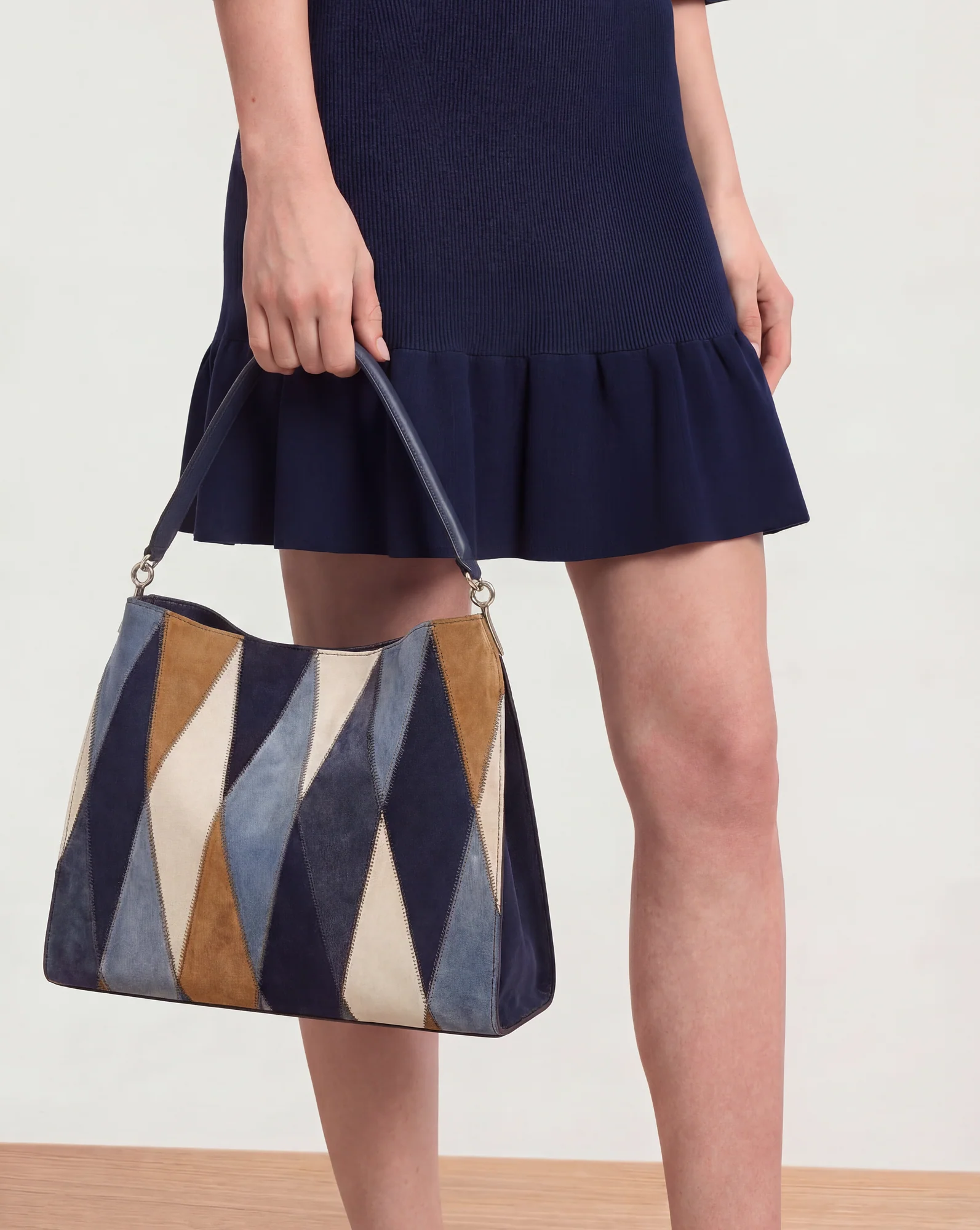 Vida Patchwork Shoulder Bag - Image 6