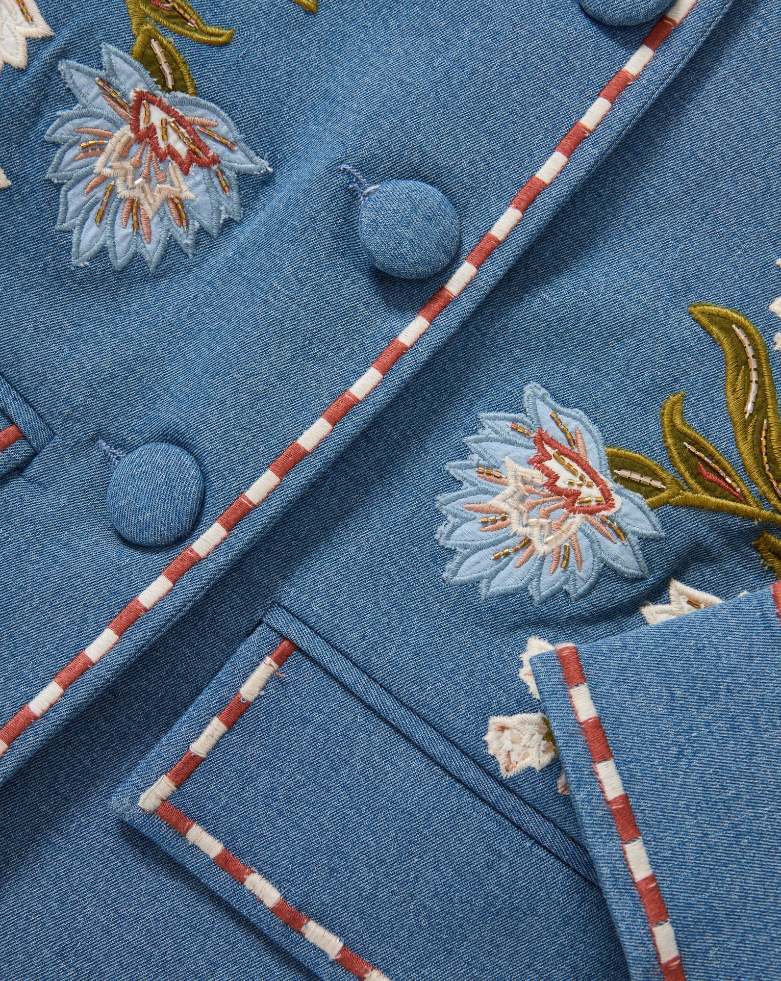 Vikaria Embroidered Jacket - Image 3