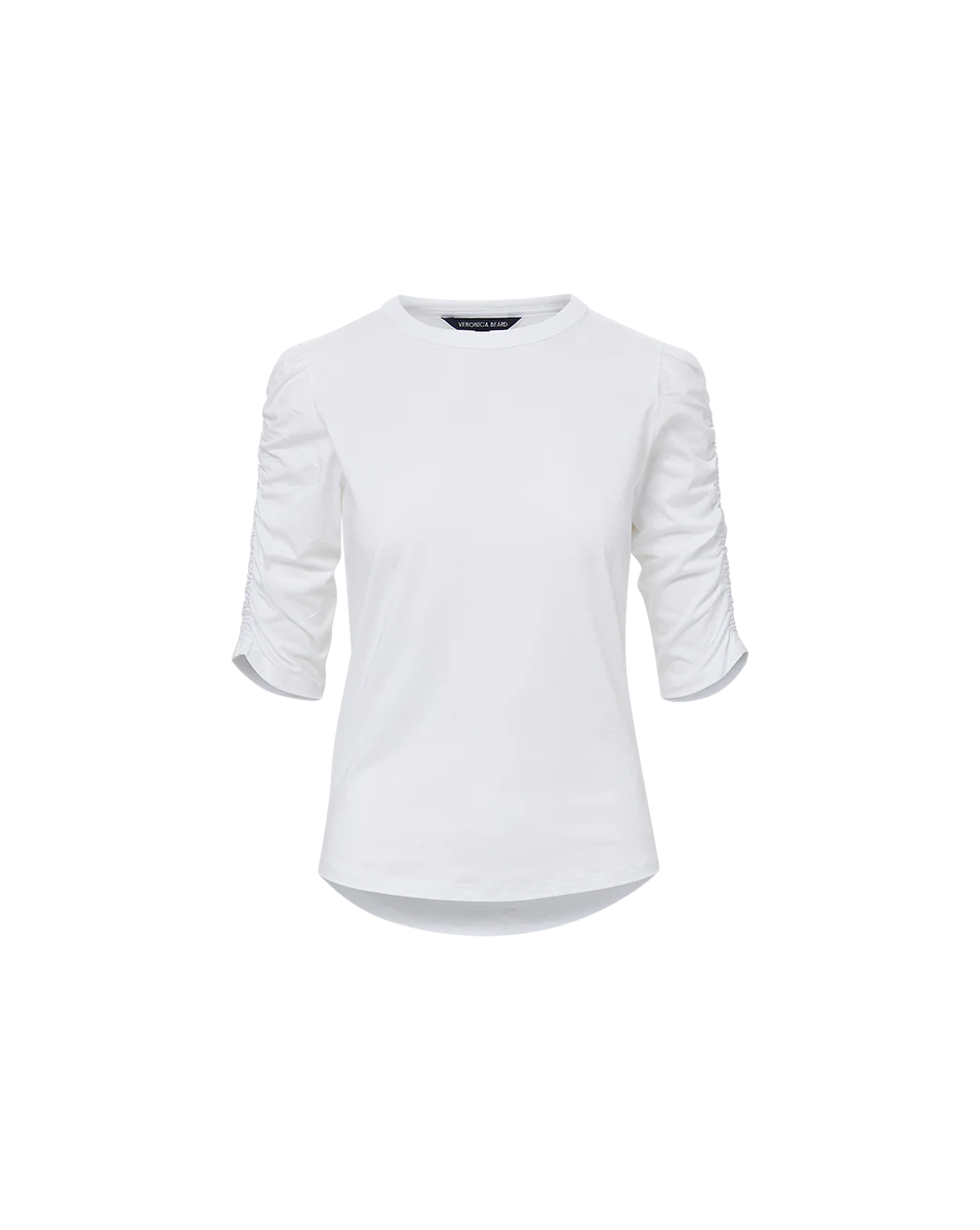 Waldorf Ruched-Sleeve T-Shirt - Image 4
