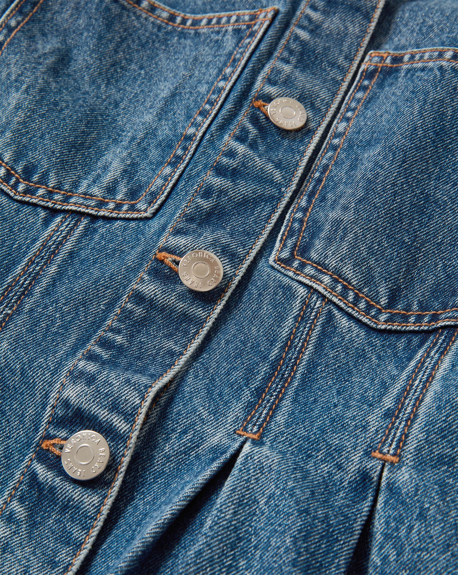 Zahara Peplum Denim Jacket - Image 3
